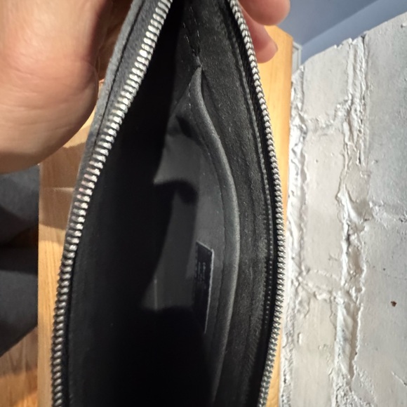 LOUIS VUITTON Epi Neverfull Pochette MM GM Indigo - Picture 8 of 11